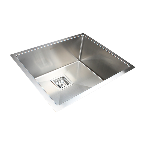 550x455mm Handmade 1.5mm Stainless Steel Undermount / Topmount Kitchen Sink - Picture 3 of 7