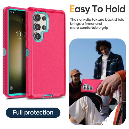 For Samsung Galaxy S23 Ultra S23 Plus Phone Case Cover /Privacy Screen Protector - Picture 3 of 89