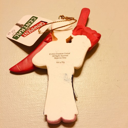 Ornament Central 2011 OC-214-R-F Female Sports Fan Christmas - Picture 2 of 3