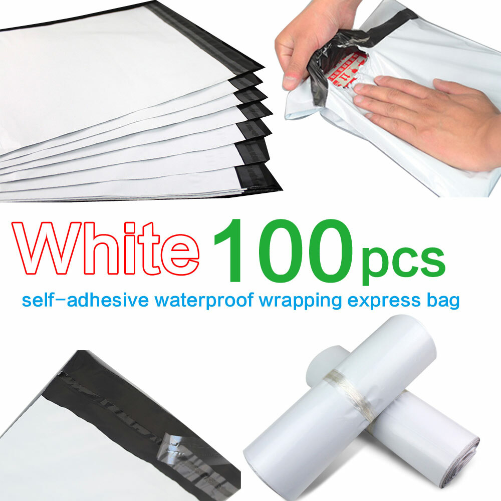 Shipping Pack Bag Self Sealing Plastic Mailing Bags 20/30/40/50/60/70/80CM Ograniczona SPRZEDAŻ, nowa praca