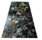 60"x30" Crystal Labradortie Kithcen & Vanity Slab Unique Stone Dining Table Top