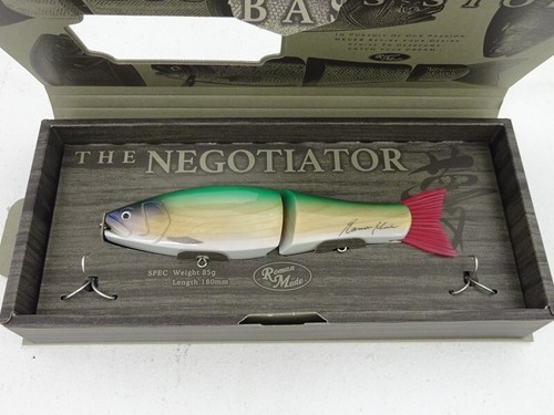 Romanmade Negotiator Natural Wood Choose Color Roman Made Fishing Bait Swimbait - Bild 9 von 27