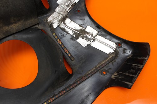 99-07 SUZUKI GSXR1300R BUSA OEM PLASTIC LEFT LOWER MID UPPER SIDE FAIRING COWL - Picture 13 of 14