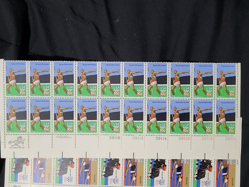 6 US PLATE BLOCKS 10(1), 15(4) & 31(1) CENT - 120 STAMPS MNH - Picture 3 of 7