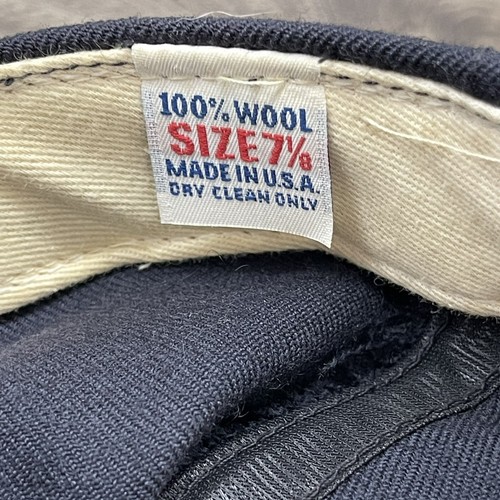 Vintage Seattle Mariners New Era Diamond Collection Pro Modell 7 1/8 Mütze 100 % Wolle USA - Bild 5 von 5