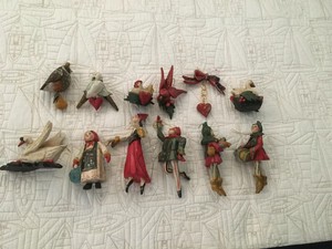 Polnyj Nabor Iz 12 House Of Hatten 12 Dnej Rozhdestvenskie Ukrasheniya Dvenadcat 1989 Ebay