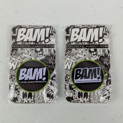 BAM Exclusive 1st 1 Year Anniversary Subscription Box Limited 250 Release Pins - Bild 1 von 2