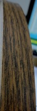 Montana Walnut melamine polyester edgebanding in 13/16" x 120'' preglued roll