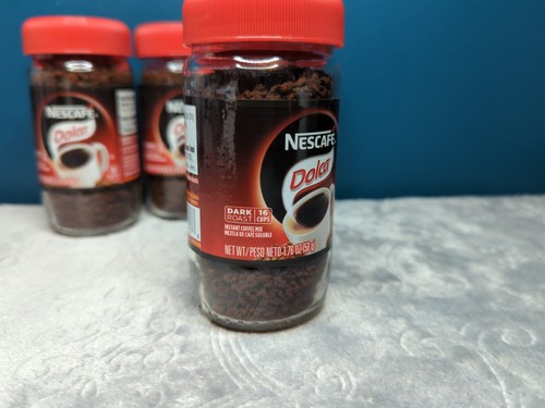 Nescafe Dolca Dark Roast Instant Coffee, 50g each, Lot of 4 - Imagen 2 de 4