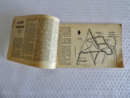 cAPE COD HI LITES NATIONAL SEASHORE PARK KENNEDY COMPOUND MAP GUIDE VTG neocurio - Picture 2 of 12