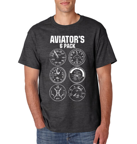 FLIEGER 6ER-PACK T-Shirt Pilot Drohne Flugzeug US Armee Luftwaffe Veteran lustiges T-Shirt - Bild 5 von 14