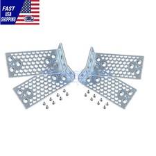 2 Pairs For Cisco C3850-RACK-KIT 3850 2960X 3650 Ears Rack Mount Bracket Kit