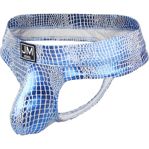 Herren Schlangenhaut Druck T-Back Slips - niedrig erhöht mit sexy Anziehungskraft - Bild 8 von 28