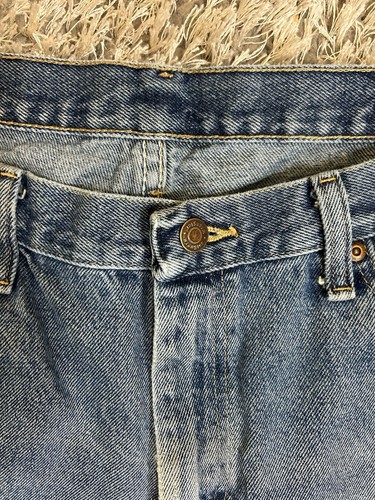 Wrangler Premium Quality Jeans Med Blue Men's Size 36x29 Straight Leg 976OWDR - Picture 6 of 16