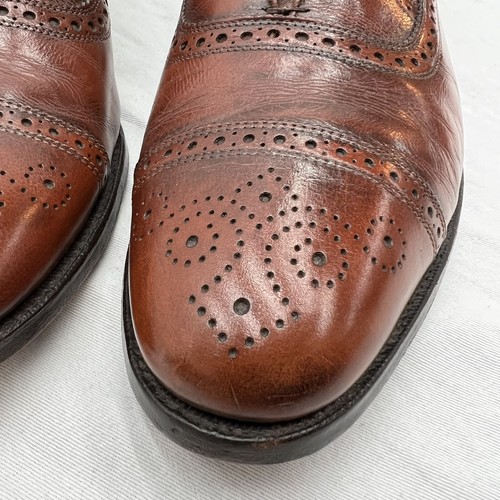 Allen Edmonds Strand Cap Toe Oxford Walnuss 11,5 C passt aber wie D Made in USA - Bild 2 von 14