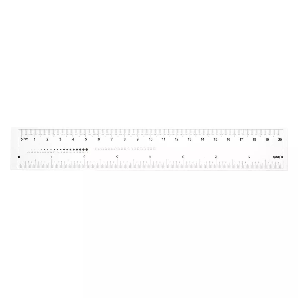 7.87 inches on a on sale tape measure