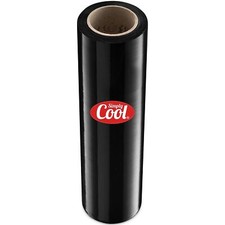 Simply Cool Black Stretch Wrap Industrial Strength Extra Thick 17.5" 1100 SqF...