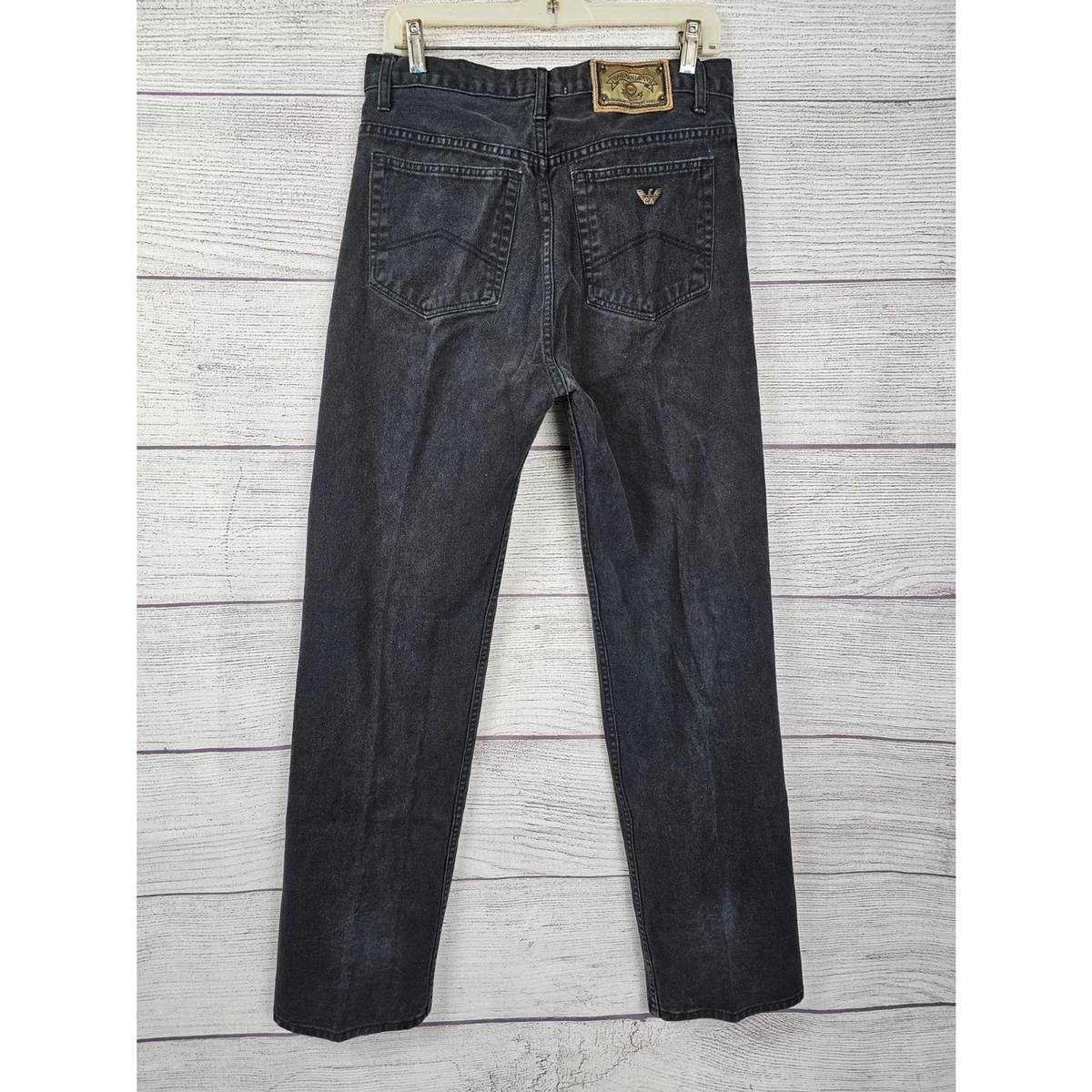 Black deals armani jeans