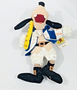 Disney-Goofy-Bean-Plush-July-4th-2001-Walt-Disney-World-exclusive-Rare-Disneyana