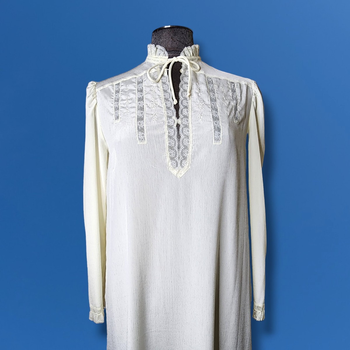 ルームウェア・パジャマ Christian Dior Lingerie VTG Christian Dior Lingerie Full Length Nightgown & Robe