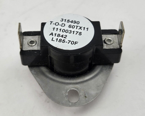 Therm-O-Disc Limit Switch 315490 L185-70F 111003175 - Picture 2 of 3