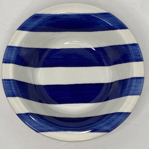Tazón de sopa/cereal Grindley Cabana Stripes AZUL 7" - Imagen 2 de 8