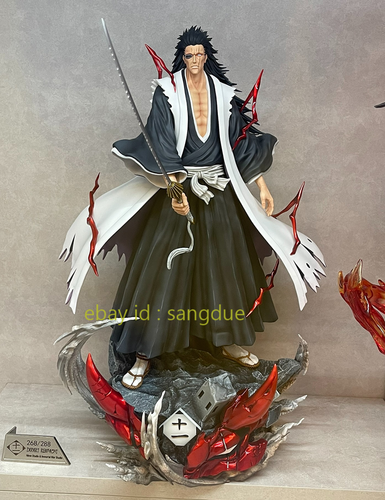 Genuine NIREN studio 1/6 Zaraki Kenpachi BLEACH Statue Figure Model In Stock - Picture 4 of 4