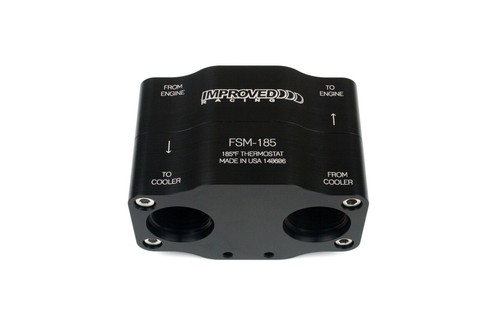 High-Flow Inline Oil Cooler Thermostat, 165°F - Picture 2 of 3