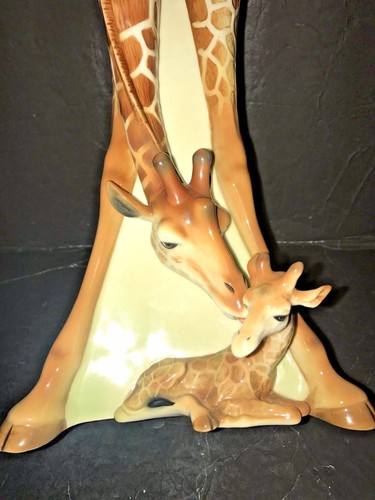 ENDLESS BEAUTY COLLECTION BY FRANZ- GIRAFFE FLOWER VASE "MOTHER'S LOVE" - Picture 9 of 12