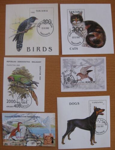 500 timbres différents animaux, stamps animals, dyr, animaux - Photo 9/10