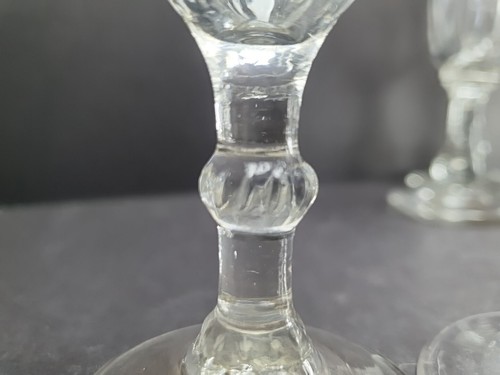 9x antike viktorianische spätgeorgianische Glas Sherry Port Likör Gläser #3 - Bild 5 von 19