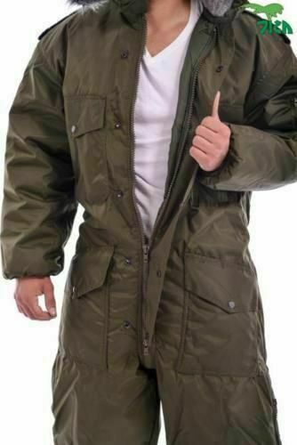 *BUNDLE* IDF Winter Gear Coverall Snowsuit + Thermal Fleece Outdoor Hat - Picture 11 of 13