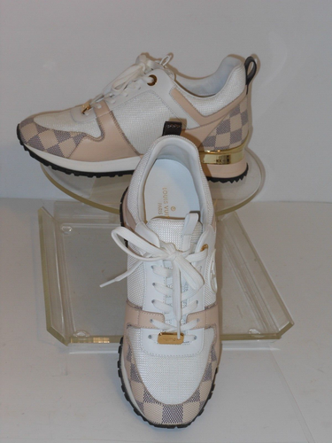Louis Vuitton Run Away Sneakers Size 38/8 Women's Trainers Authentic W/ Box Lot - Picture 6 of 17