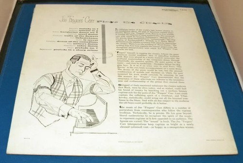 Joe "Fingers" Carr Plays the Classics - (1956 Capitol Records) - Used LP - Foto 3 di 3