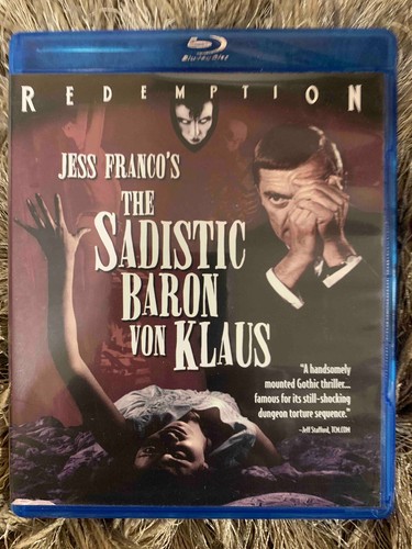The Sadistic Baron Von Klaus (Blu-ray, 1962) - Jess Franco w/Howard Vernon