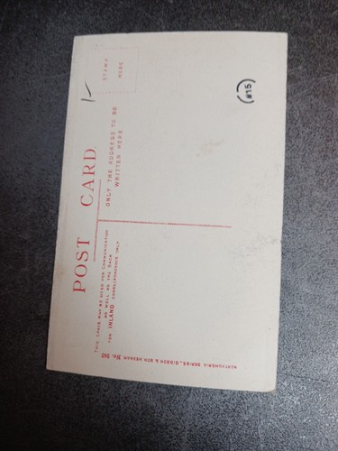 vtg postcard Coventina Stone Northumbria Series England Gibson unposted - Picture 2 of 2