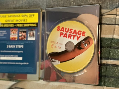 Sausage Party Exclusive Steelbook (Blu Ray + Digital HD), DVD Blu-ray, Digital - Picture 2 of 2