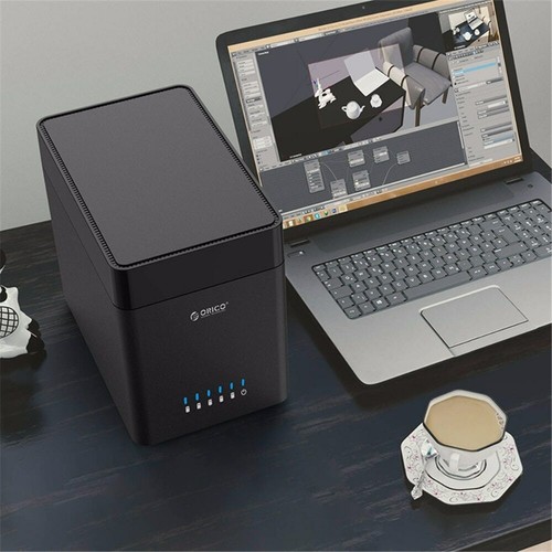 ORICO 5 Bay Hard Drive Enclosure 3.5Inch USB 3.0 Magnetic-type Hard Disk Station - Picture 7 of 13