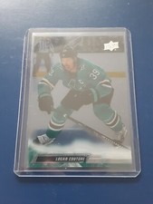 2022-23 Upper Deck Logan Couture Clear Cut #396 San Jose Sharks 