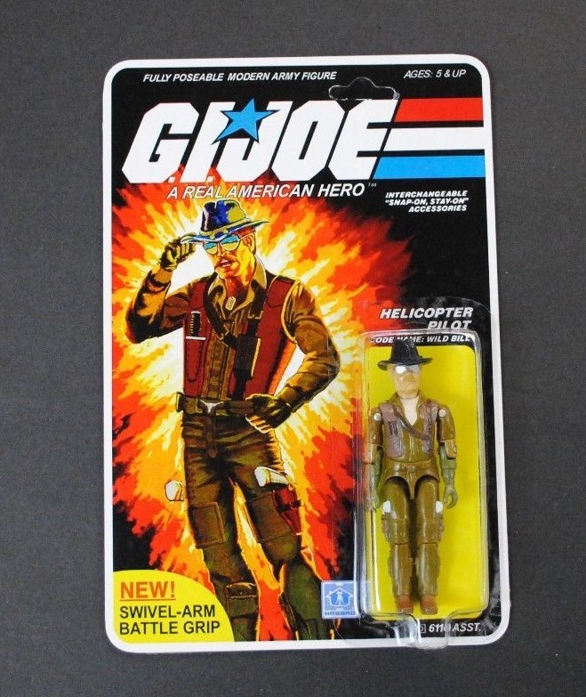 Hasbro g.i. joe cobra 1983 wild bill pilot 100% komplett auf un - lochkarten Hasbro g.i. joe cobra 1983 wild bill pilot 100% komplett auf un - lochkarten