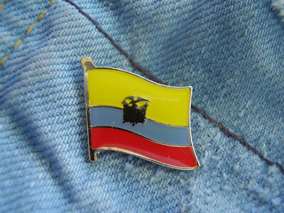 Pin Ecuador Flagge Wappen Ecuador Mamallakta Westküste Südamerika Quito