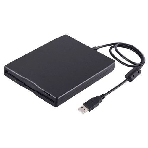 Tragbares externes Diskettenlaufwerk 1,44 MB Lesegerät 3,5 Zoll USB 2.0 PC Laptop