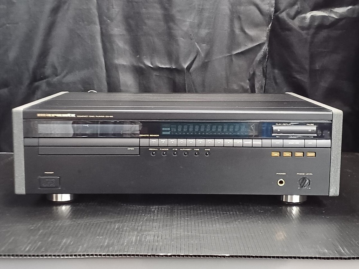 Marantz CD-80 CD Player Black Vintage Audio Used with remote Marantz CD-80 CD Player Black Vintage Audio Used with remote