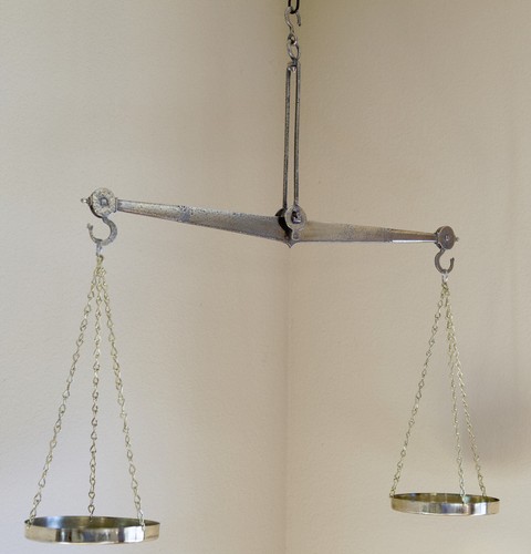 Antique Hanging Balance Scale - Picture 13 of 17