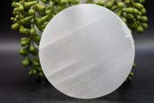 Selenite Charging Plate - 4"