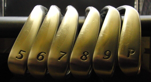 Set of 6 x Wilson Staff Tab Tc-1 Irons 5-PW Stiff Graphite Shafts - Picture 4 of 7