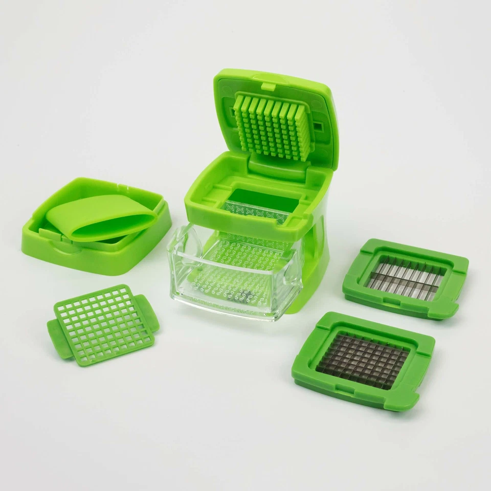 Zeal Garlic Press Dicer, Chopper, Crusher, Squeezer. Complete with Garlic Peeler - Image 2 of 4