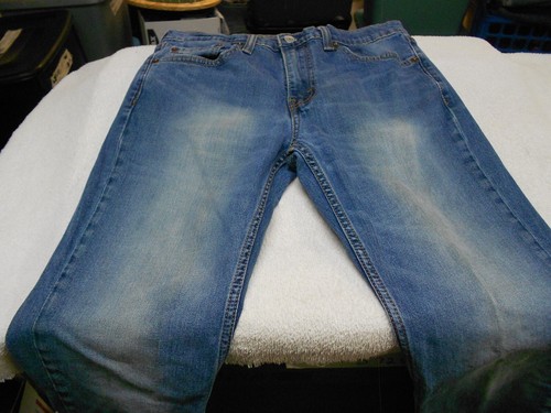 Mens LEVIS 511 SLIM STRETCH CLASSIC 5 Pocket blue denim jeans 31 x 31 (Actual) - Picture 2 of 4