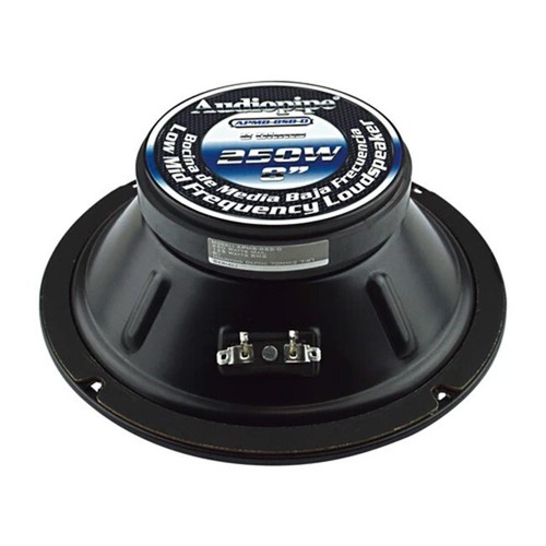 2 Pcs 8" 250W Low Mid Frequency Speakers Full Range Car DJ Audiopipe APMB-8SB-D - Picture 5 of 5