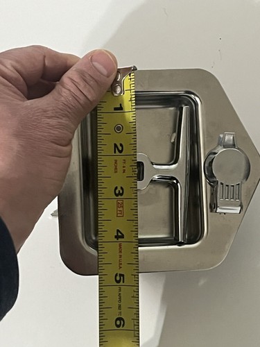 T-Handle Latch, Locking Single Point Latch with Gasket, with 2 Keys,   - Picture 13 of 17